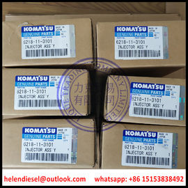 China KOMATSU injector 6218-11-3100 /6218-11-3101, 6218113100 /6218113101 ,genuine DENSO Injector 095000-0560 095000-0562 supplier