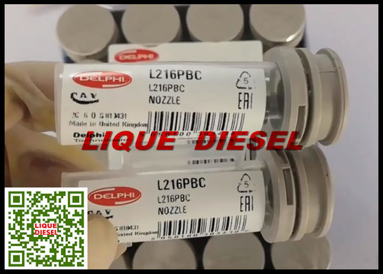 China DELPHI injector nozzle L216PBC original and brand new injection nozzle L216PBC supplier