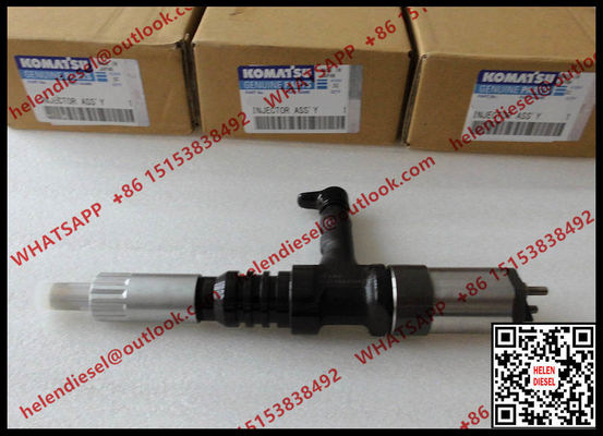 China DENSO fuel injector 095000-6140 095000-6141 095000-6142 for KOMATSU 6261-11-3200 , 6261113200 ,6261-11-3201 , 6261113201 supplier