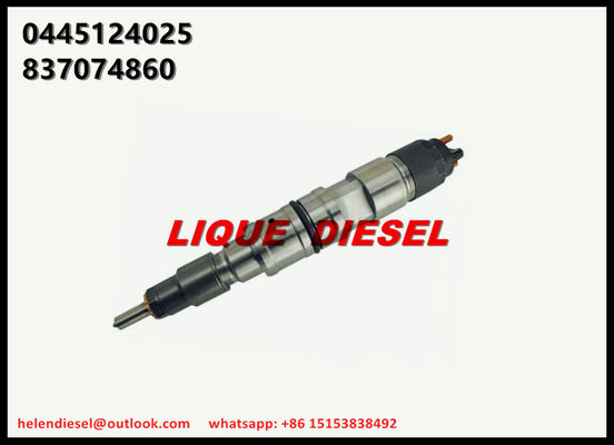 China BOSCH 0445124025 Common Rail Fuel Injector 0 445 124 025 / 837074860 FOR SISU ENGINE supplier