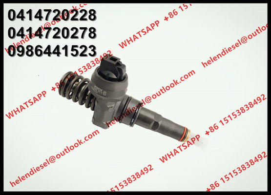 China 0 414 720 228 BOSCH Genuine Fuel Injector 0414720228 , 0414720278 for VW 070130073N, 070130073NX, 0986441523, 0986441573 supplier