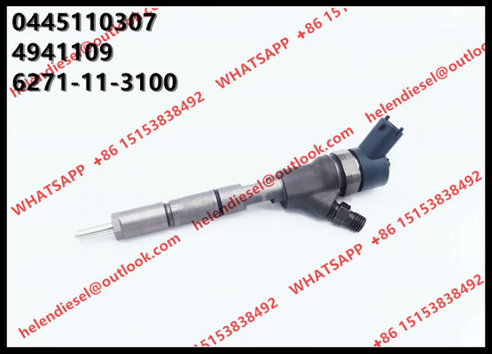 China 0445110307 BOSCH injector 0 445 110 307 , KOMATSU INJECTOR 6271-11-3100 6271113100 FOR PC70-8 /PC30-8, CUMMINS 4941109 supplier