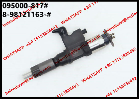 China 095000-8170 , 095000-8171 , 095000-8172 DENSO Diesel Injector 095000-817# FOR 6HK1 ENGINE 8981211632 / 8-98121163-# supplier