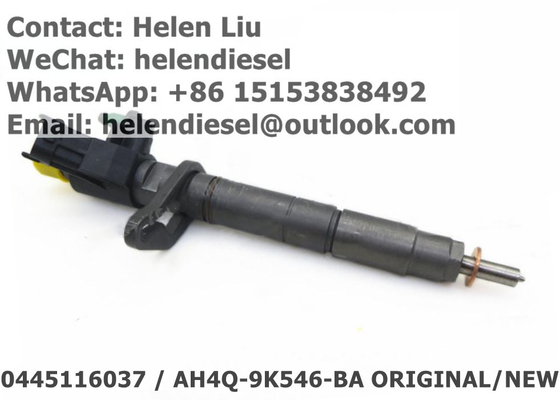 China New Original Bosch injector 0445116037 /0 445 116 037 / Ford Injector AH4Q-9K546-BA / AH4Q9K546BA, Land Rover LR054298 supplier