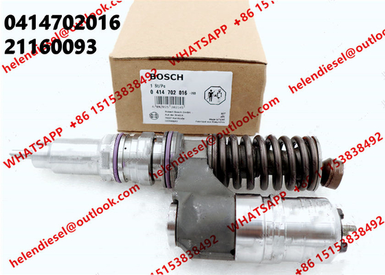 China 0414702016 / 21160093 New Original Bosch Injector for  Penta , 0 414 702 016 / 0414702025 /3801293 supplier