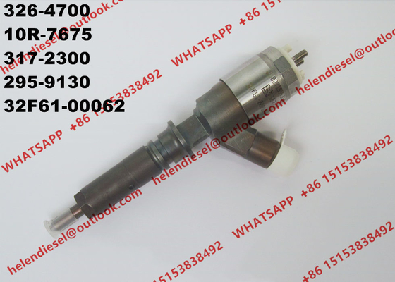 China Genuine CAT fuel injector 326-4700, 3264700, 1786342, 10R-7675, 10R7675, 317-2300, 295-9130,32F61-00062 CATERPILLAR supplier