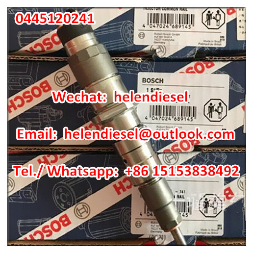 Genuine and New BOSCH injector 0445120241 , 0 445 120 241, 0445120 241