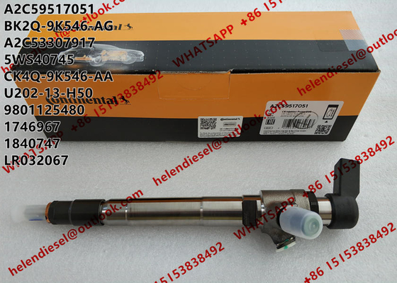 Genuine New Diesel Injector A2C59517051,BK2Q-9K546-AG,BK2Q9K546AG,A2C53307917,5WS40745,CK4Q-9K546-AA, 9801125480,1746967 supplier