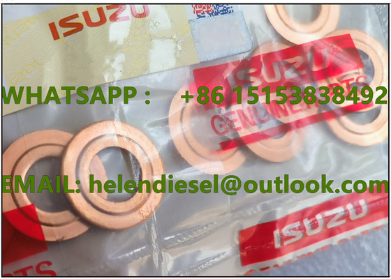 original injector gasket 8-98486346-0 for CR injectors, genuine ISUZU injector seals 8984863460 /98486346 copper washer supplier