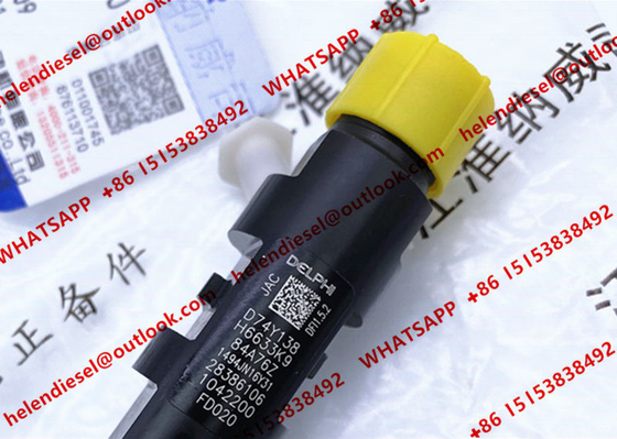 Delphi 100% original 28386106 fuel injector fits JAC/Jianghuai 1042200FD020 Genuine and Brand New CR Injector supplier