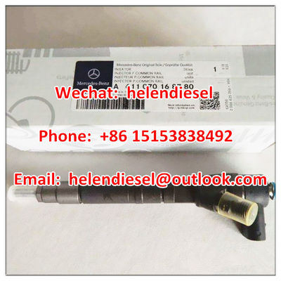  Original injector 0445110190 , 0 445 110 190 , A6110701487, A6110701687 Genuine Mercedes 0445110181 , 0445110182 supplier