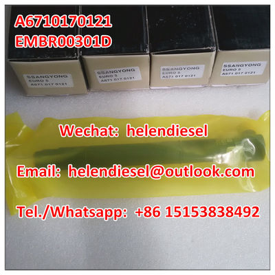 Genuine Brand new Ssangyong injector EMBR00301D , R00301D ,A6710170121 ,  6710170121 original  , A 671 017 01 21 supplier