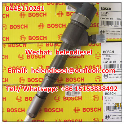Genuine and New  injector 0445110291 , 0 445 110 291 , 0445110 291,1112010-55D , 111201055D, exchange NO.0445110409 supplier