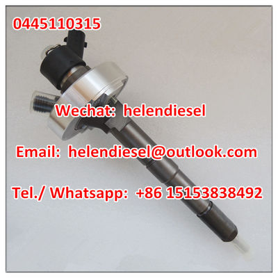 Genuine and New  injector 0445110315 , 0 445 110 315 ,0445110 315,16600 VZ20A,16600VZ20A NISSAN original,1077500650 supplier