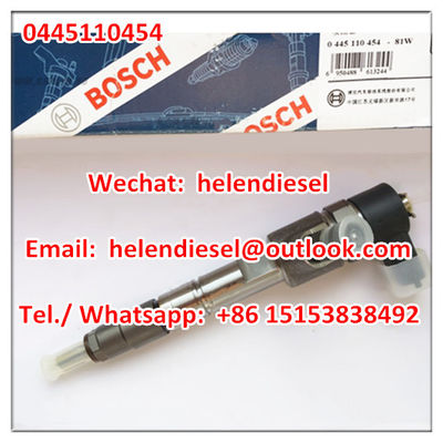 Genuine and New  injector 0445110454 ,0 445 110 454 ,0445110 454 ,original JMC Jiangling 11112100ABA , 11112100-ABA supplier