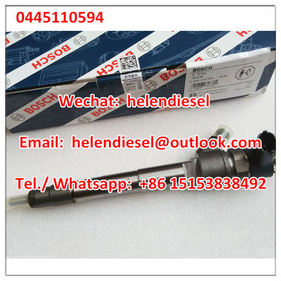 Genuine and New  injector 0445110594 , 0 445 110 594 , 0445110 594 ,  5309291 , 5258744 original brand new supplier