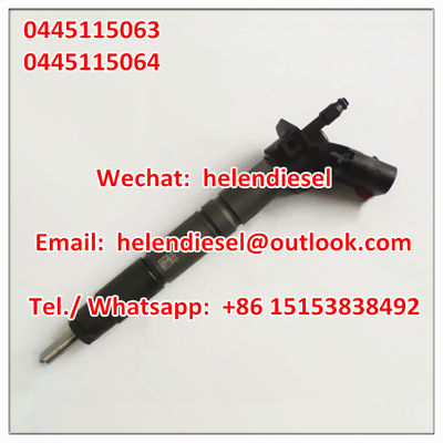 Genuine and New  injector 0445115063 ,0 445 115 063, 0445115064, A6420701387,A6420701587, A6420701787 MERCEDES BENZ supplier