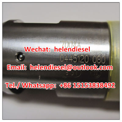 Genuine and New  injector 0445120080 , 0 445 120 080 ,Doosan 65.10401-7004 , 65.10401-7004A , 65104017004 ORIGINAL supplier
