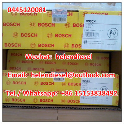 Genuine and New  injector 0445120081 ,0 445 120 081 ,0445120 081 XICHAI original, exchange 0445120331,00986AD1001 supplier