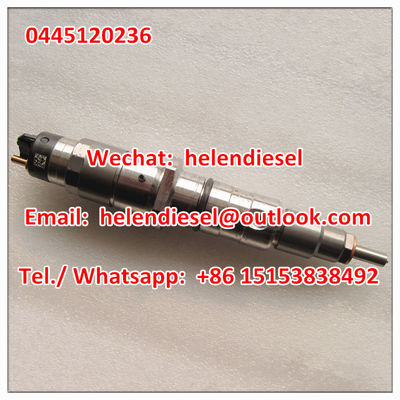 Genuine and New  injector 0445120236 , 0 445 120 236,5263308 , 84346812, 4939061,3973060, 3965721 ,0445120125 supplier
