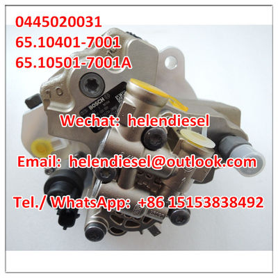 Genuine New  pump 0445020031 ,0 445 020 031, 65.10401-7001, 65.10501-7001A, DAEWOO DOOSAN  65104017001,65105017001A supplier