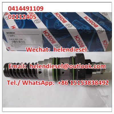 Genuine and New  Unit Pump 0414491109 , 0 414 491 109  , DEUTZ  KHD 02112405, 0211 2405 , 2112405 , PFM1P100S1009 supplier