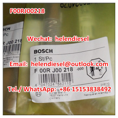 Genuine and New  Injector Valve F00RJ00218 , F 00R J00 218 ,  original and brand new supplier