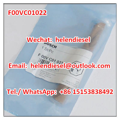 Genuine and New  Injector Valve F00VC01022 , F 00V C01 022 ,  original and brand new control valve supplier