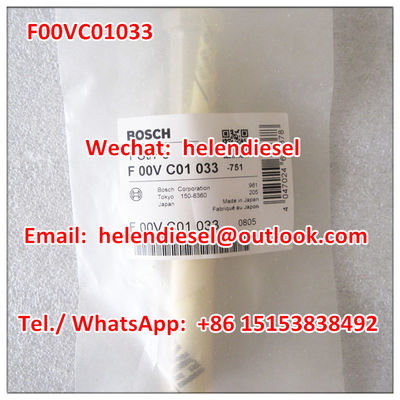 Genuine and New  Injector Valve F00VC01033 , F 00V C01 033 ,  original and brand new control valve supplier