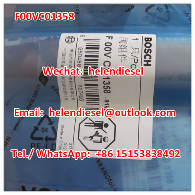 Genuine and New  Injector Valve F00VC01358 , F 00V C01 358,  original and brand new control valve supplier