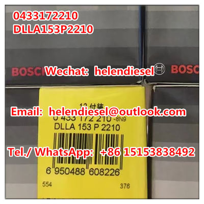 Genuine Brand New  injector nozzle 0433172210 , 0 433 172 210 , DLLA153P2210 , DLLA 153 P 2210 ,  original supplier
