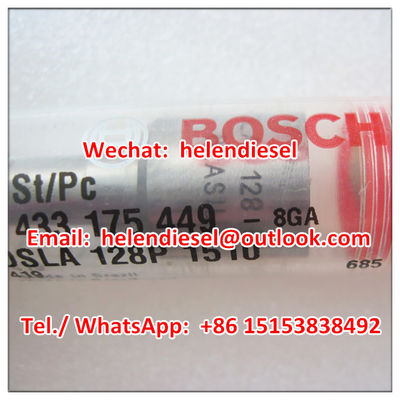 Genuine and New  injector nozzle 0433175449 , 0 433 175 449 , DSLA128P1510 , DSLA 128P 1510, DSLA 128 P 1510 supplier