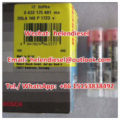 Genuine and New  injector nozzle 0433175481 , 0 433 175 481 , DSLA140P1723 , DSLA 140P 1723 ,DSLA 140 P 1723 supplier