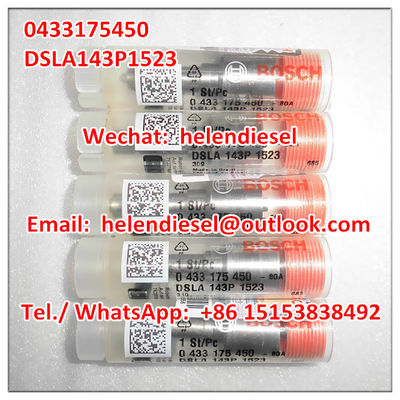 Genuine and New  injector nozzle 0433175450 , 0 433 175 450 , DSLA143P1523 ,DSLA 143P 1523 , DSLA 143 P 1523 , supplier