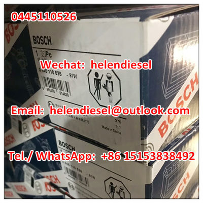 Genuine and New  Fuel Injector 0445110526 , 0 445 110 526 ,  original and new, Interchangeable  0445110527 supplier