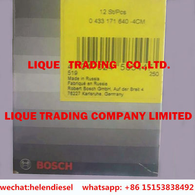 Genuine and New  injector nozzle 0 433 171 640 , 0433171640 , DLLA 152 P 967, DLLA152P967 ,  original supplier