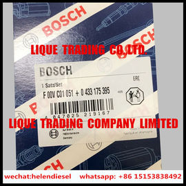 Genuine and New BOSCH injector repair kits F00VC01051 + 0433175395 , F 00V C01 051 , DSLA154P1320 supplier