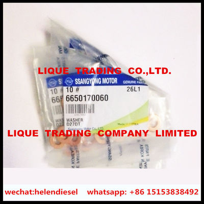 Genuine SSANGYONG Common Rail Injectors Copper Washer 6650170060 , A6650170060 fit  Injectors supplier