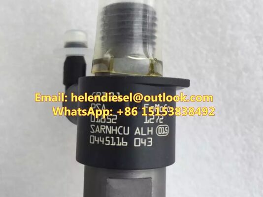 Fuel injector 0445116073 , 0445116043 , 0986435423 original diesel injector 02JDE36716 , JDE36716, LR022335 , LR056366, 9687454480 supplier