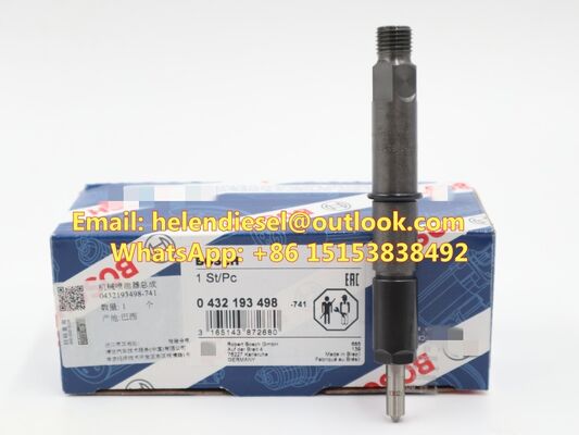 GENUINE AND NEW Fuel Injector 0432193498 ,02112994 ,02113775 For Deutz BFM1013 ,0 432 193 498 Nozzle and Holder Assembly supplier