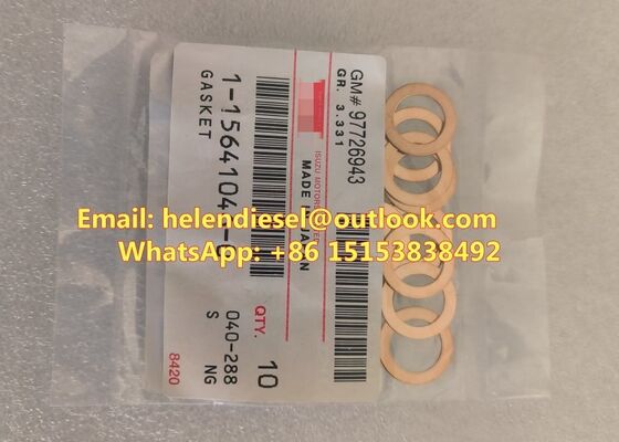 Original and New GASKET 1-15641046-0 , 1156410460 , 1-15641046-# , Seal Ring 1-15641046-0 , 97726943 , 33-110550-00 , 369.01.111 , 00 00 350 774 , 40-70050-00 supplier