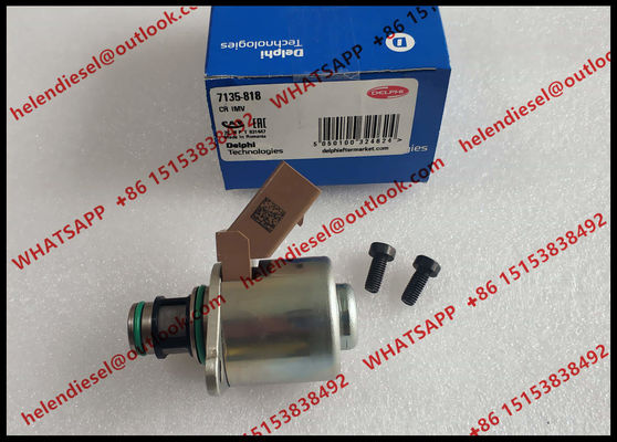 DELPHI original repair kit 7135-818, 28508414 inlet valve ASSY , IMV 9109-946 , 9109946 , 28233374 Common Rail Inlet val supplier