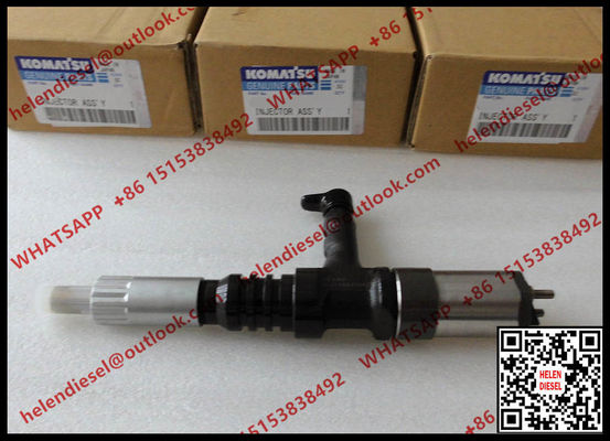 DENSO fuel injector 095000-6140 095000-6141 095000-6142 for KOMATSU 6261-11-3200 , 6261113200 ,6261-11-3201 , 6261113201 supplier