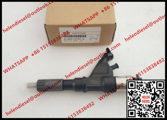 ISUZU fuel injector 98310795 , 8-98310795-0, 8983107950, 8-98310795-1, 2320/7950 DENSO injector 095000-2320 095000-7950 supplier