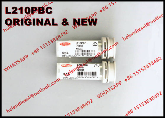 L210PBC  common rail nozzle original and new, fit injector 21582096, BEBE4D35002,20555521,BEBE4D04002 supplier