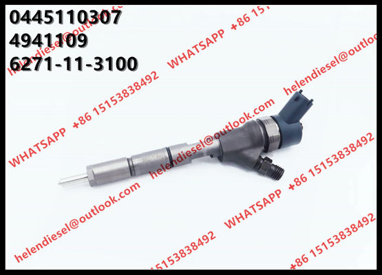 0445110307 BOSCH injector 0 445 110 307 , KOMATSU INJECTOR 6271-11-3100 6271113100 FOR PC70-8 /PC30-8, CUMMINS 4941109 supplier