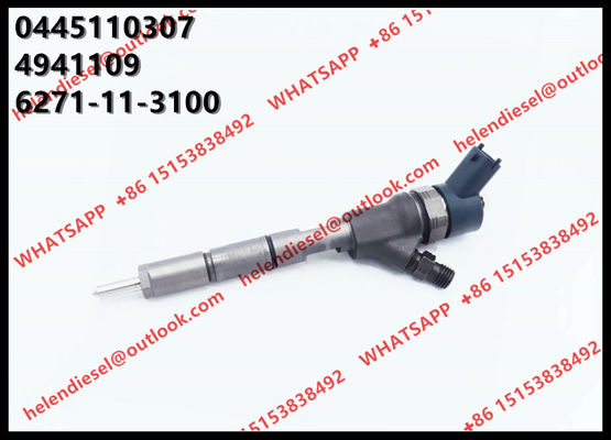 0445110307  injector 0 445 110 307 , KOMATSU INJECTOR 6271-11-3100 6271113100 FOR PC70-8 /PC30-8,  4941109 supplier