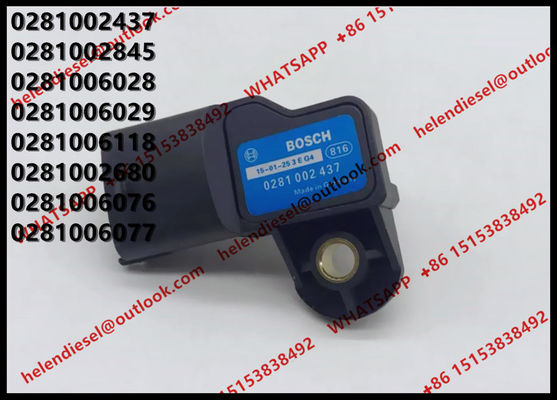 100% original  0281002437 Intake Manifold Air Pressure Sensor 0281002845 /0281006028/0281002680 /0281006076/5040884 supplier