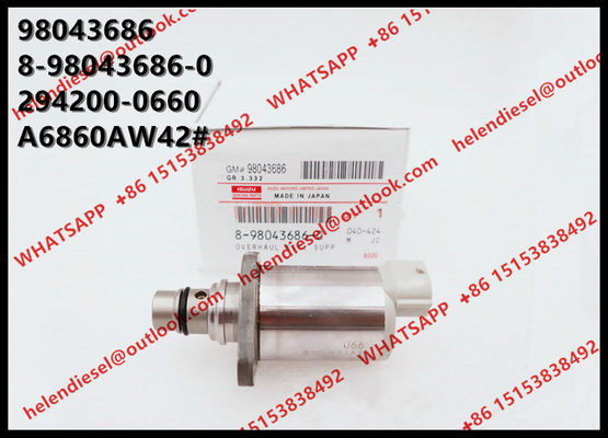 Genuine New suction control valve 98043686 / 8-98043686-0 /8980436860 , SCV 066 /294200-0660 /A6860-AW42#/ A6860AW42# supplier