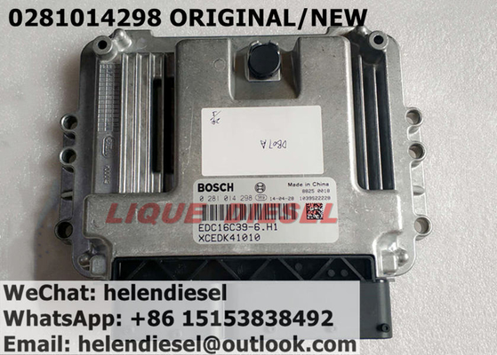 New Original BOSCH ECU 0281014298 / 0 281 014 298 engine control unit EDC16C39-6.H1 / XCEDK41010 supplier